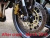 Chrániče přední vidlice,Triumph Street Triple '07-, Street Triple R '08- & Daytona 675 '06-, černé